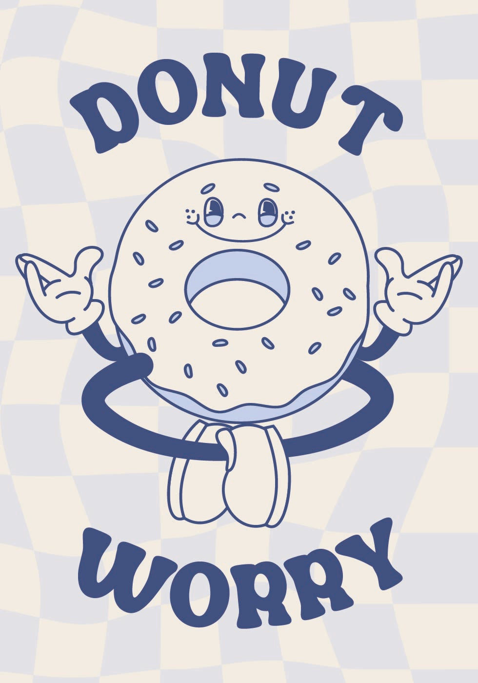 Donut Worry Poster