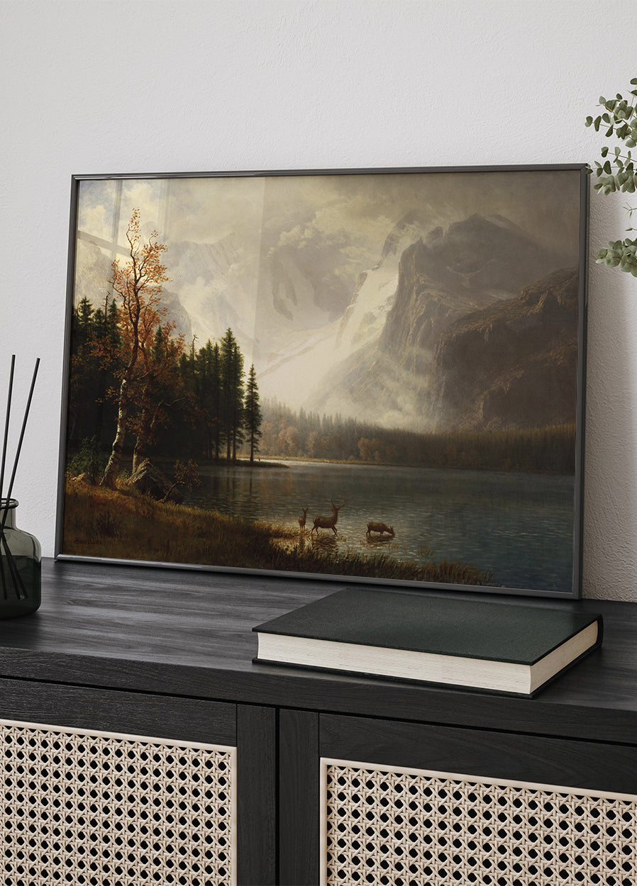 Mountain Serenity Landscape Poster