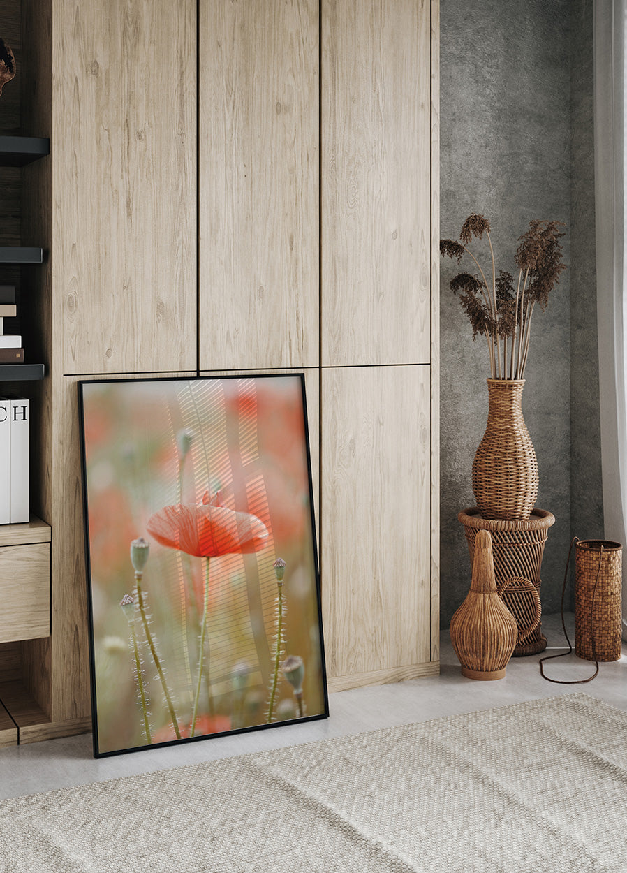 Field of Poppies Poster