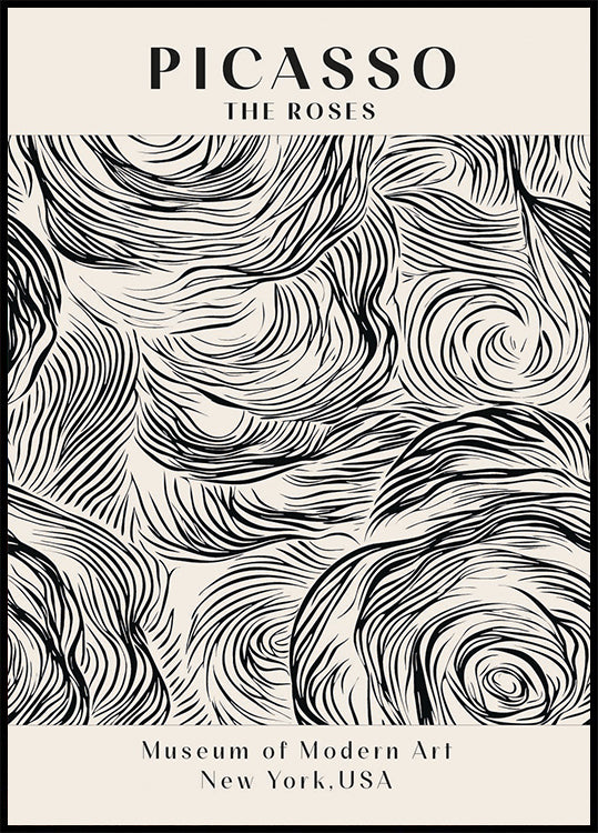 Picasso - The Roses Poster