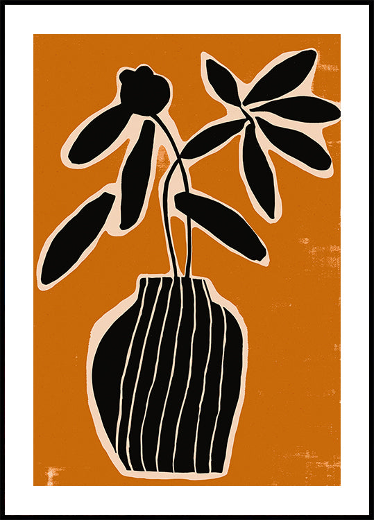 Ochre Still lIfe No 2  Poster Poster