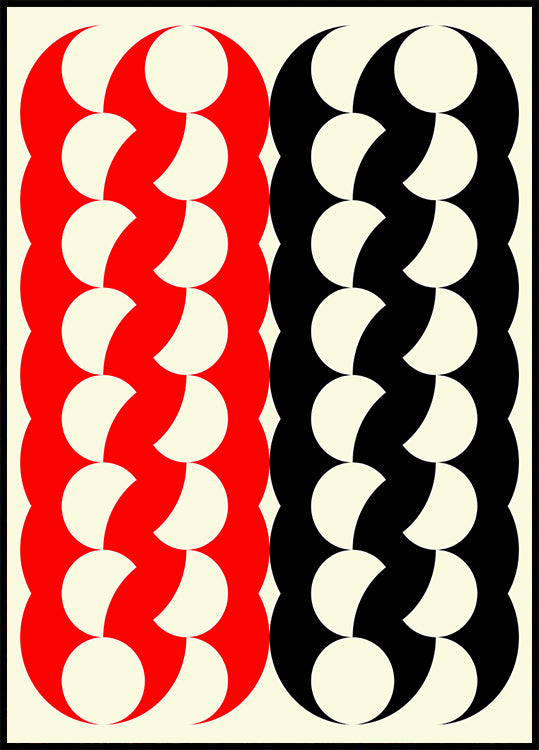 Interlocking Circles Poster