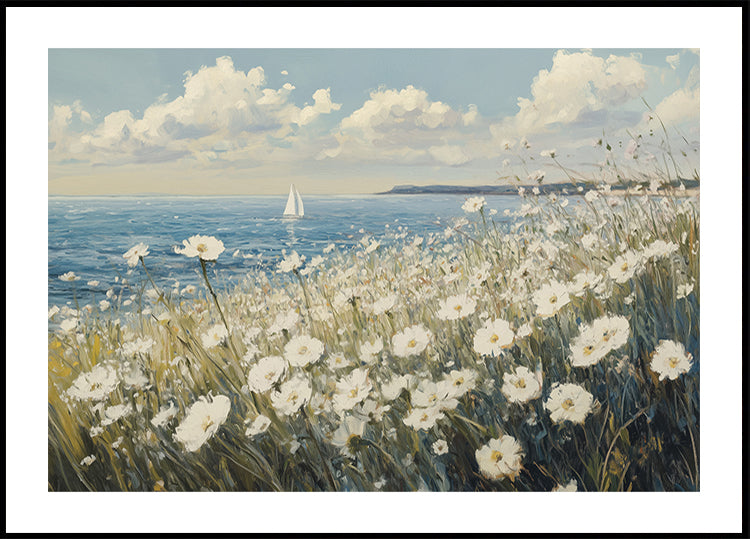 Wild Flowers Field Poster