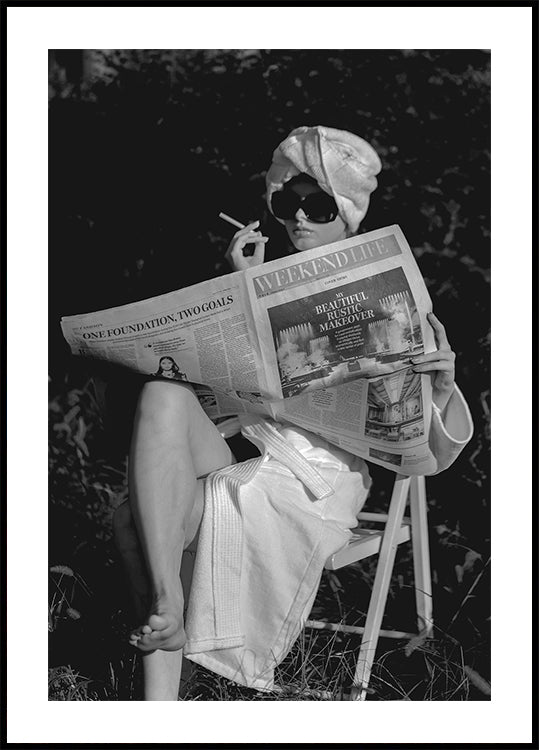 Weekend Life Elegance Poster