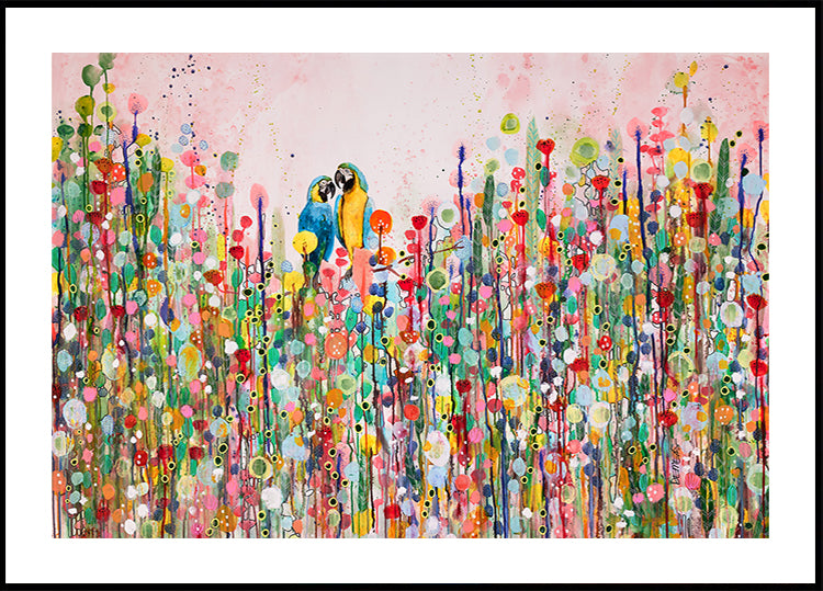 Love Feathers  Poster