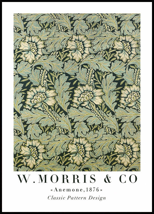 W. Morris & Co - Anemone Poster