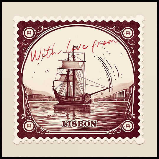 With Love From Lisbon Poster