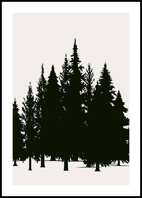 Tannenwald (dark) Poster