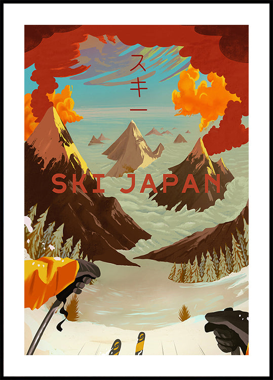 Ski Japan Poster