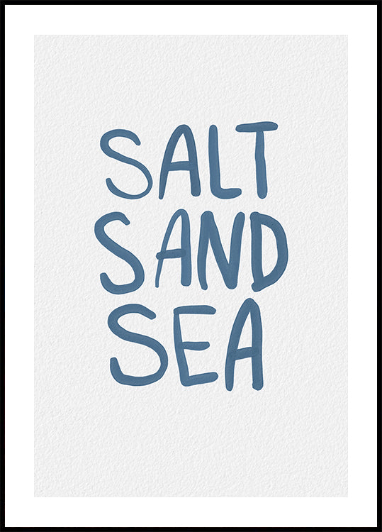 Salt Sand Sea Poster