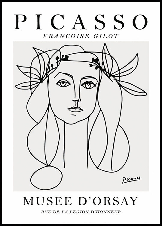 Francoise Gilot Picasso Poster