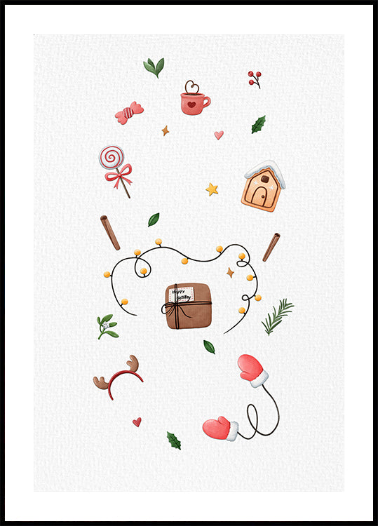 Cozy Christmas Collection Poster