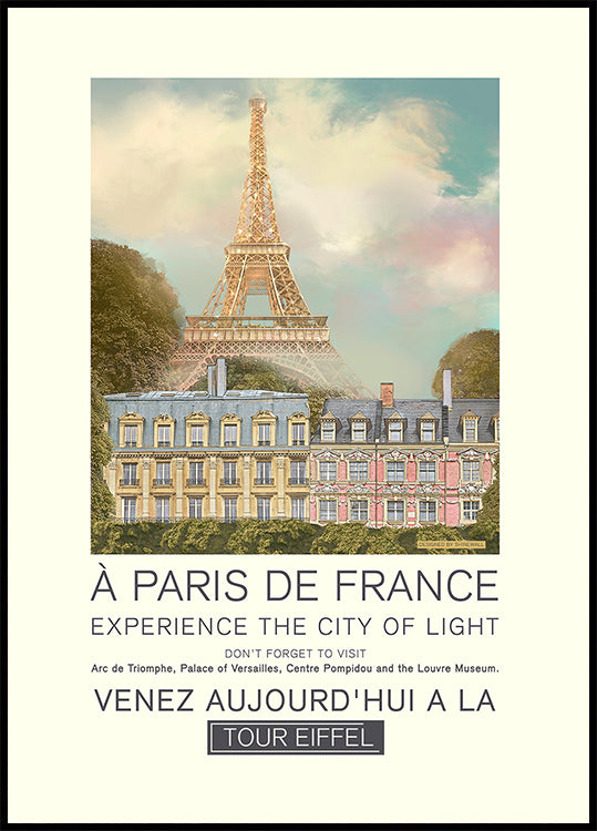 Paris retro print