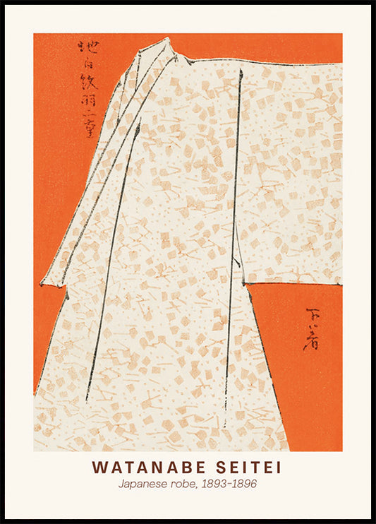Watanabe Seitei Japanese Robe Poster