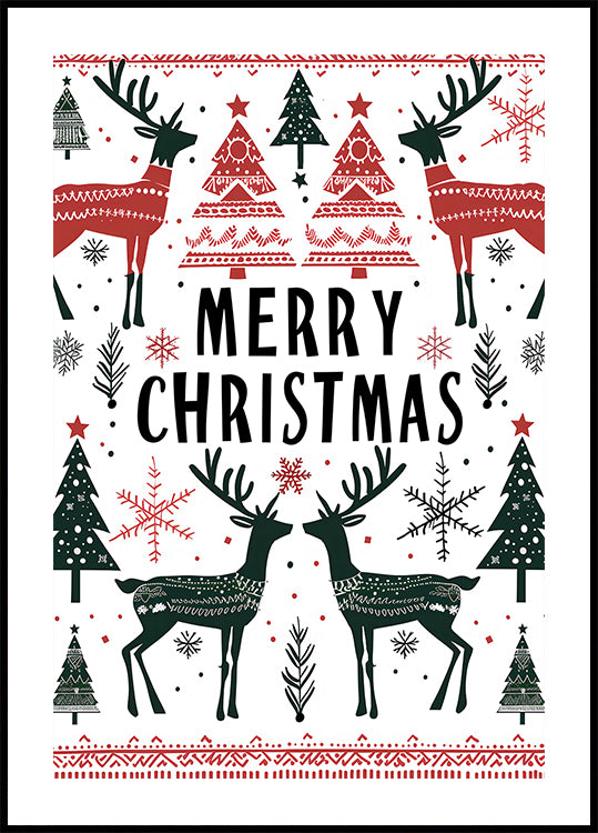 Merry Christmas No 2 Poster