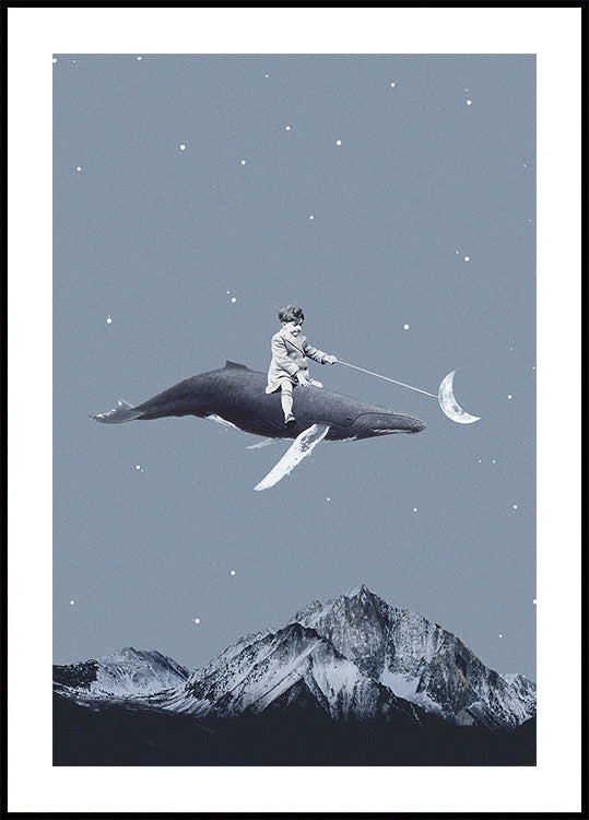 Aim for the moon Poster
