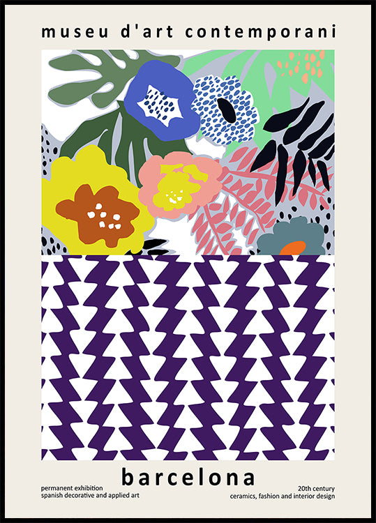 Museu D'art Contemporani Barcelona Poster