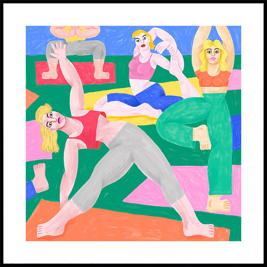 Cépé  Yoga Ga Poster