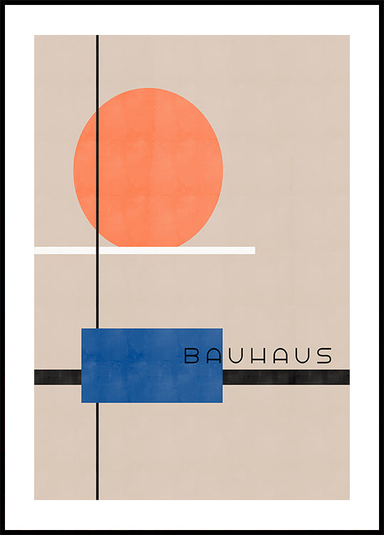 Bauhaus No. 3 Poster