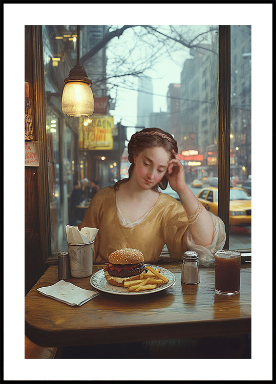Diner disappointment Poster