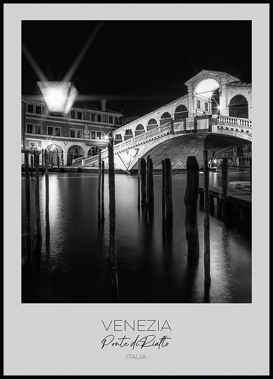 In focus: VENICE Rialto Bridge Poster