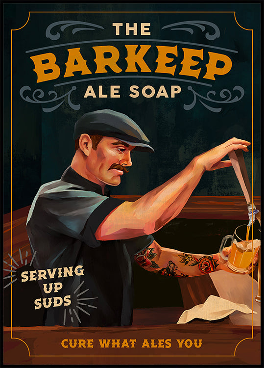 Barkeep Soap 20x30 Poster