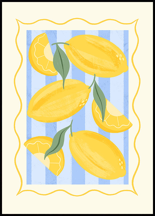 Lemons of Italy Poster