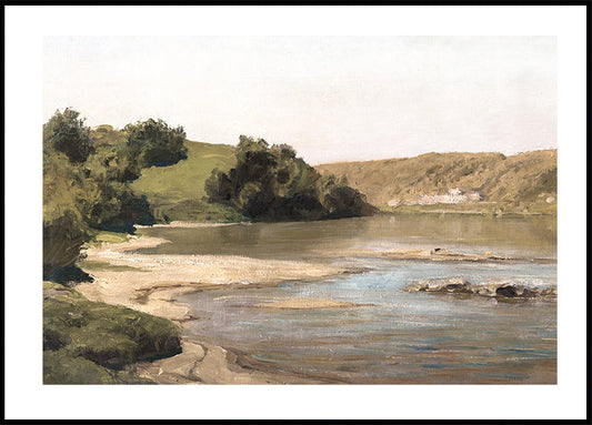 Oka River Landscape Poster