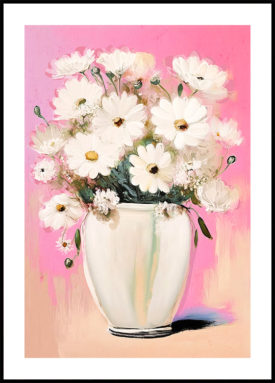 Petals in Pink Hue Poster