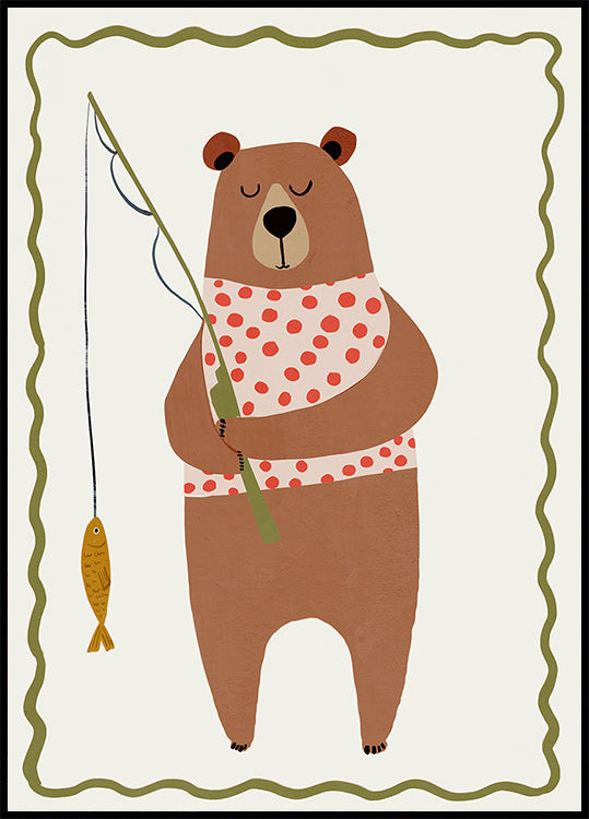 Fishingbear Poster