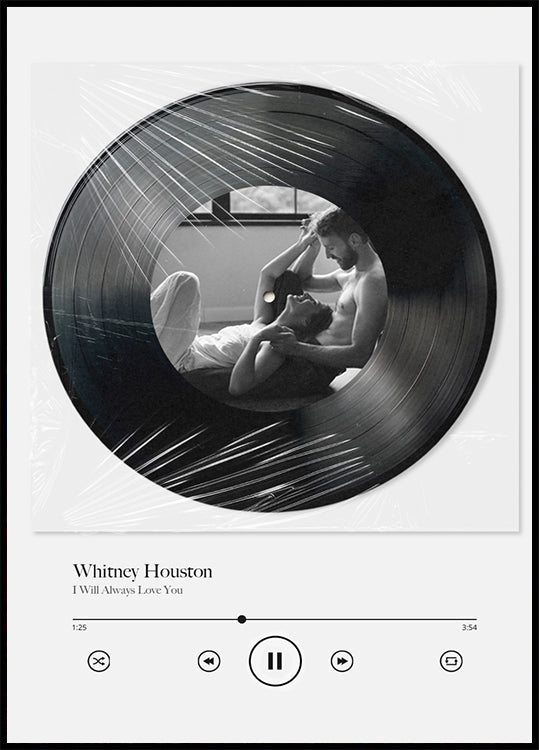 Your Song, Your Story, Personalized Vinyl Record Poster