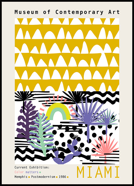Museum of Contemporary Art Miami Poster