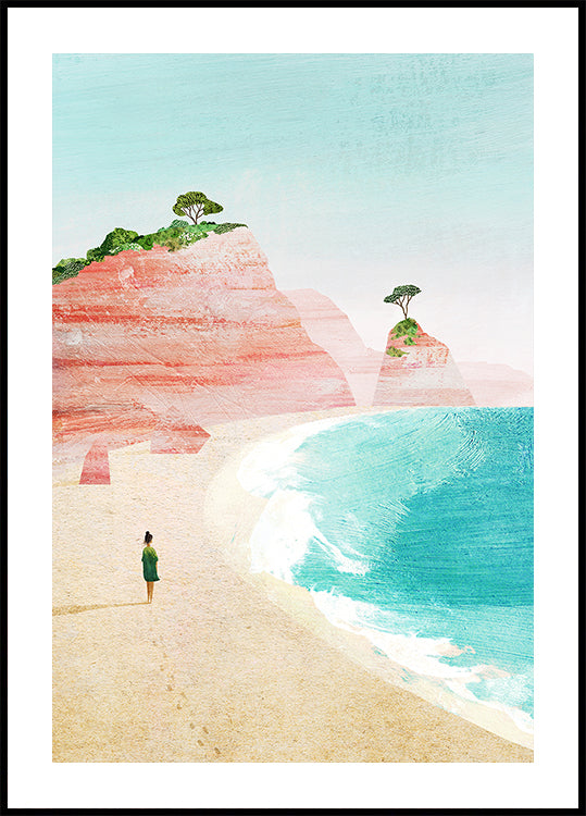 Beach Girl iv  Poster