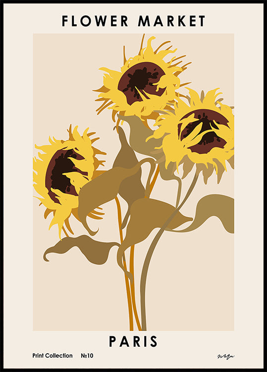 Flower Market. Paris