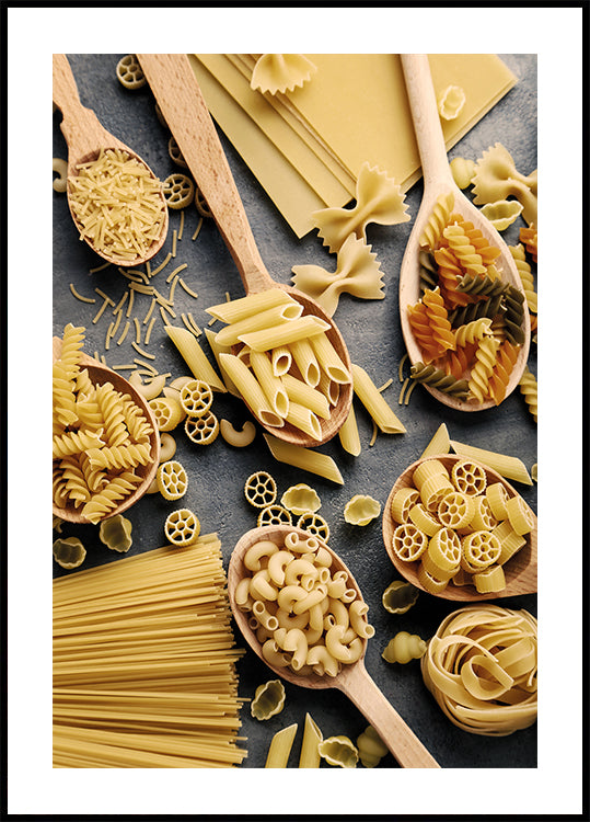 Types of Pasta №3 Poster