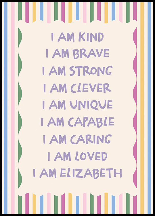 C Personalized Print