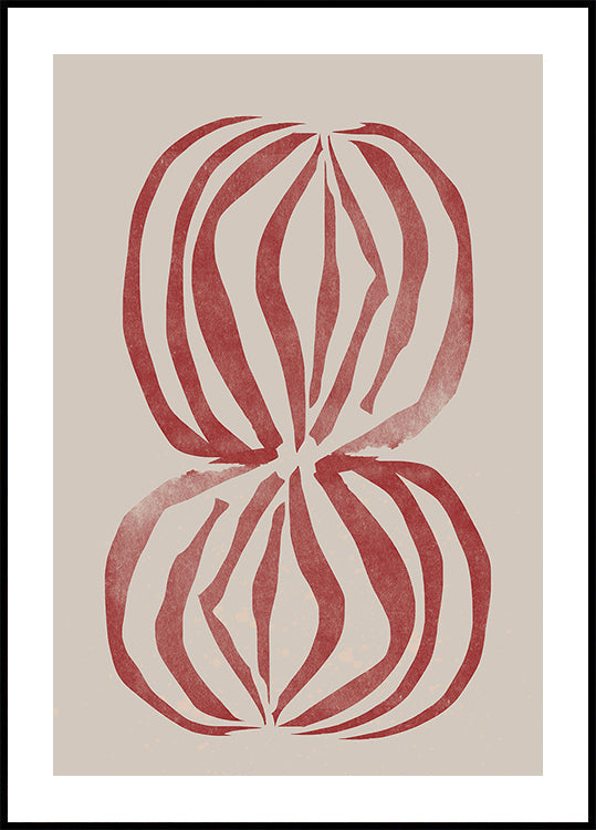 Crimson Echoforms Poster