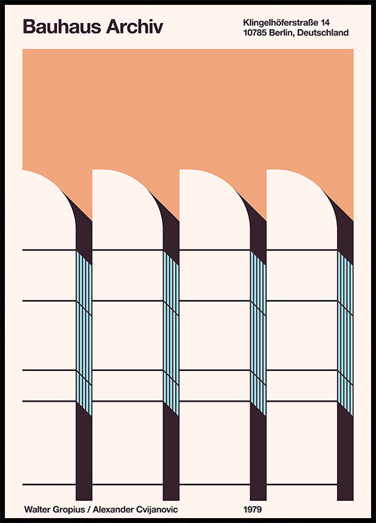 Bauhaus Archiv Poster