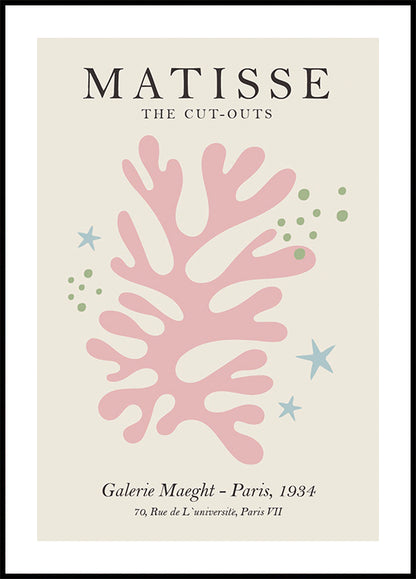 Matisse The Cut-Outs Paris Poster