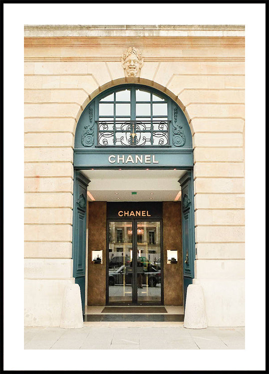 Chanel Boutique Paris Poster
