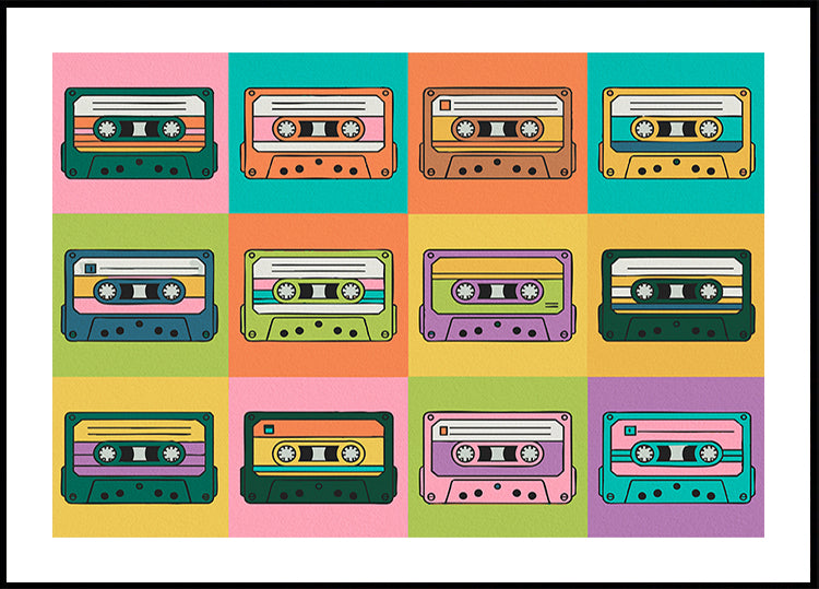 A Lot of Cassettes Poster