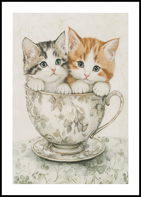 Teacup Kittens Poster