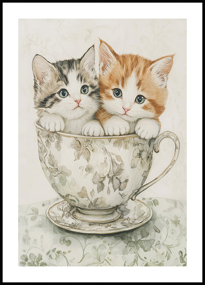 Teacup Kittens Poster