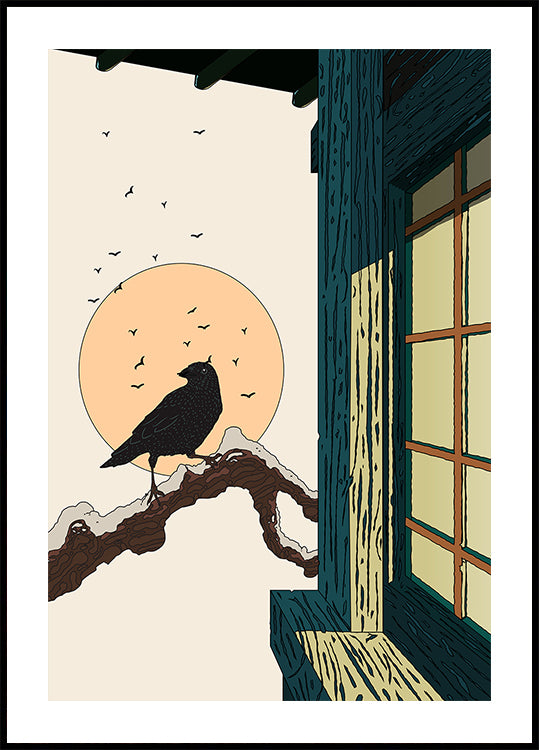 Raven&Dawn View Poster