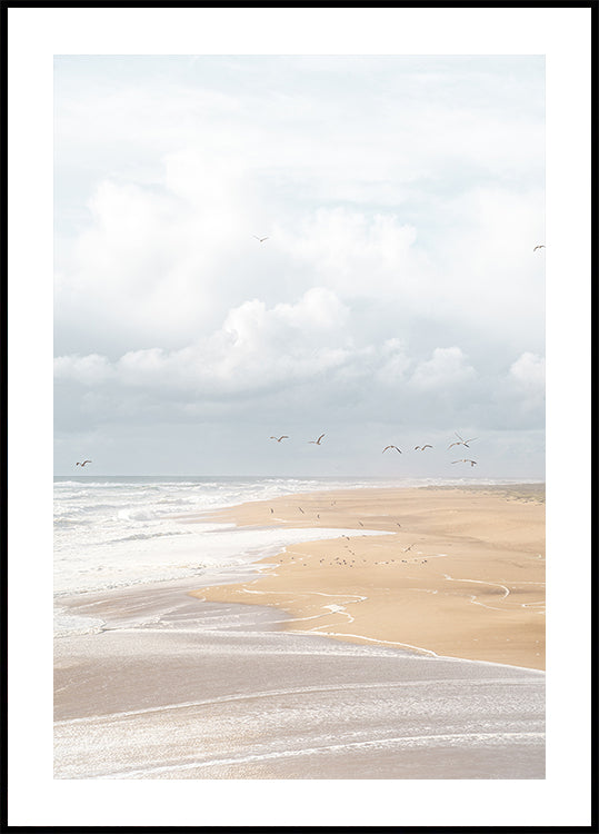 Nazaré Beach Poster