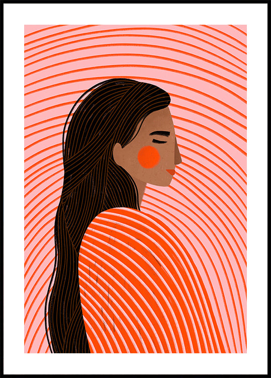 The Woman With the Lines Poster