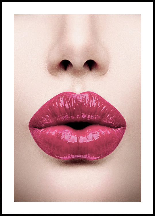 Pink Lips Poster