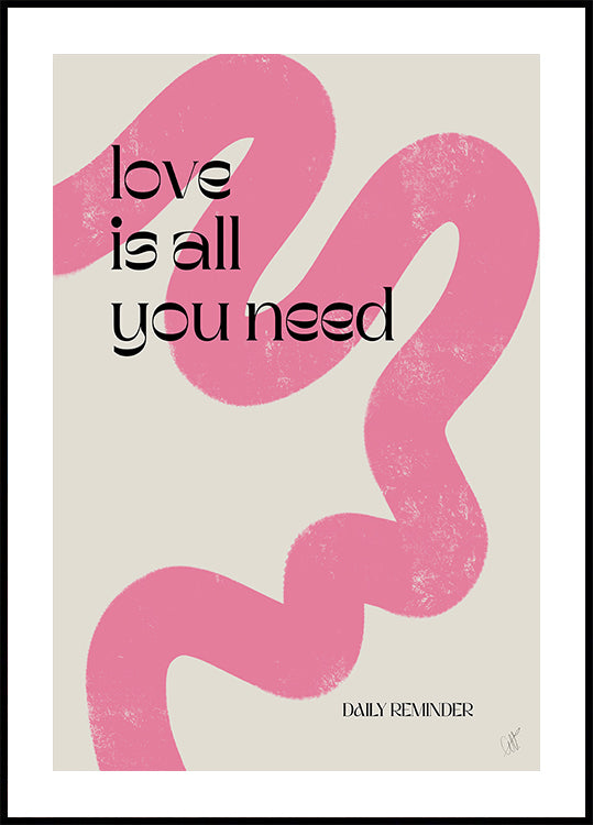 Love is all you need Poster