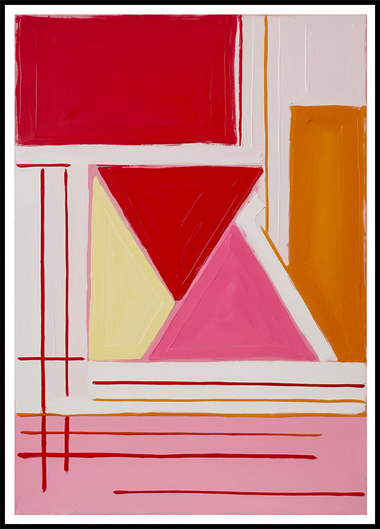 Geometric Harmony Poster