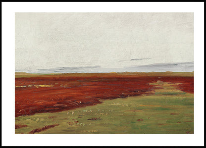 Autumn Landscape at Skagen Poster